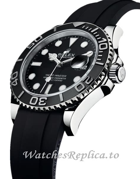 rolex yacht master black replica